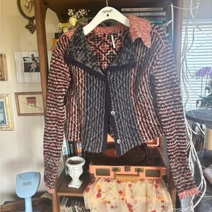 Free people Multicolor Striped Women's wool sweater